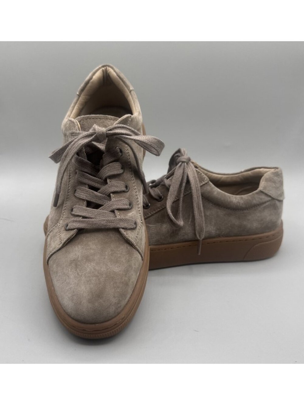 Propet Kinzey Women’s Lace Up Sneakers Casual Shoes Taupe Size US 8  WCA032L